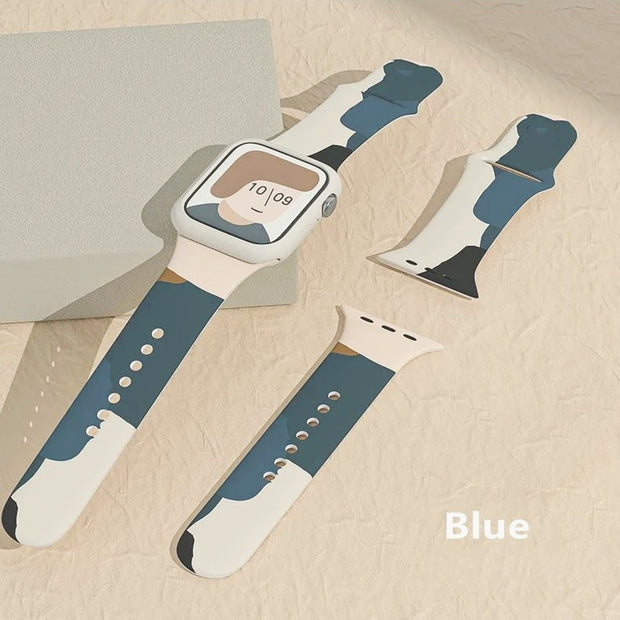 Upgrade your Apple Watch with our A2 Silicone Watch Straps! Made from durable silicone, these straps are perfect for any activity. Easily interchangeable and comfortable to wear, these straps come in a set of 2. Add a pop of color and style to your Apple Watch today!