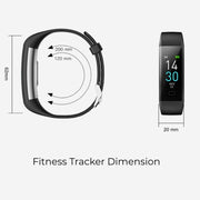 Monitor your fitness progress with the B3 Fitness Tracker! Keep track of your steps, calories burned, and sleep quality to reach your health goals. With its sleek design and user-friendly interface, the B3 Fitness Tracker is the perfect companion for a healthier lifestyle.