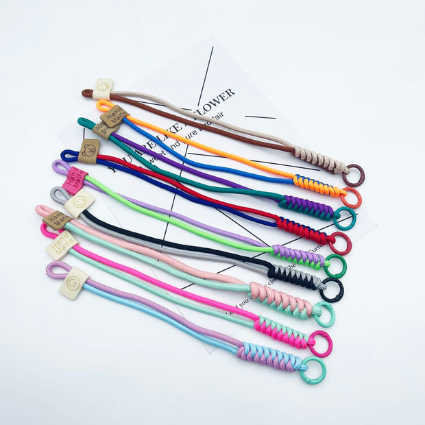2pcs Colorful Mobile Phone Lanyard 