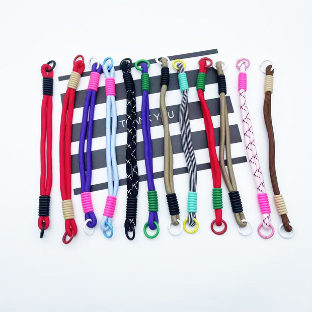 2pcs Colorful Mobile Phone Lanyard 