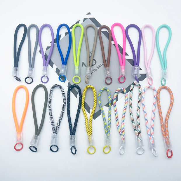 2pcs Colorful Mobile Phone Lanyard 