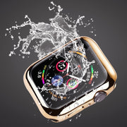 Protect your Apple Watch in style with our D3 Electroplating TPU Protective Case. This set includes 2 full cover cases to keep your watch safe from scratches and impact. Enjoy the sleek design and added protection for your valuable device.