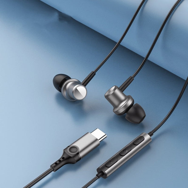 Ear Metal Wired Earphone 