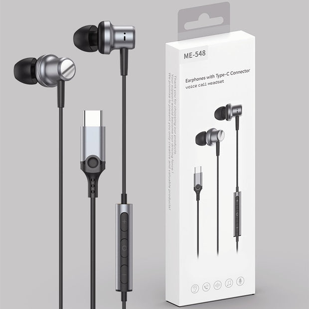 Ear Metal Wired Earphone 