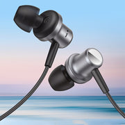 Experience superior sound quality with the E12 In-ear Metal Wired Earphone! These stylish earphones feature a sleek metal design and provide exceptional sound clarity and depth. With their comfortable in-ear fit, you can enjoy your music for hours without discomfort. Upgrade your listening experience with the E12 Earphones!