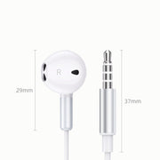 Experience premium sound quality with the E13 Semi-in-ear Metal Wired Earphone. Its sleek and stylish design combines with the metal construction for a durable and comfortable fit. Enjoy clear and crisp audio, perfect for music lovers on the go!