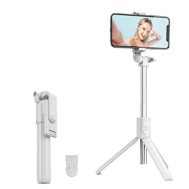 Say goodbye to awkward arm angles and blurry selfies! The F4 Selfie Stick allows you to capture the perfect shot every time. With its lightweight and extendable design, you can easily take selfies from any angle and distance. Don't miss out on capturing your best moments in high-quality with the F4 Selfie Stick.