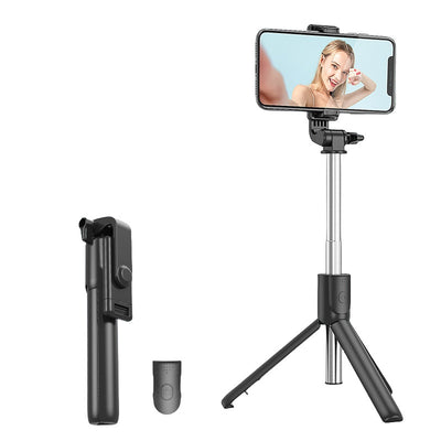 Say goodbye to awkward arm angles and blurry selfies! The F4 Selfie Stick allows you to capture the perfect shot every time. With its lightweight and extendable design, you can easily take selfies from any angle and distance. Don't miss out on capturing your best moments in high-quality with the F4 Selfie Stick.