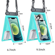 Big Capacity Waterproof Bag For 2 Cellphone