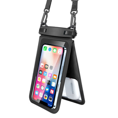 Keep your valuables safe and dry with our G4 Big Capacity Waterproof Bag! Designed to hold two cellphones, this bag offers protection from water damage and allows you to easily access your devices. Never worry about ruining your phones while on-the-go again!