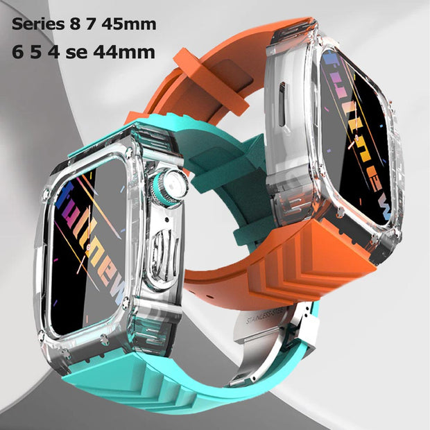 Transform your standard Apple watch into a sleek and stylish accessory with our K1 Modification Kit! Easily customize your watch with our high-quality components and elevate your everyday wear. Stand out from the crowd and experience the benefits of our top-notch design and craftsmanship. Upgrade now!
