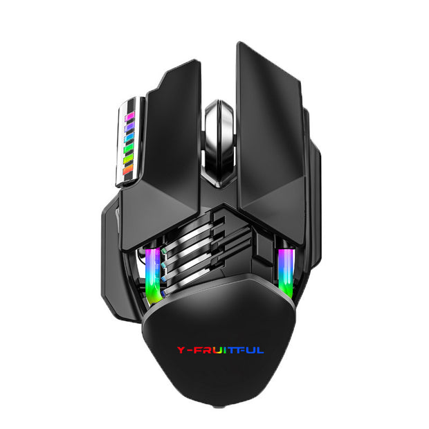 Experience the ultimate in precision and speed with the M3 RGB Mechanical Mouse. With its ergonomic design and responsive buttons, you'll dominate the competition. The RGB lighting adds a touch of personalization to your setup, making it a must-have for any serious gamer.