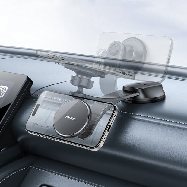 Introducing the MT02 Magnetic Car Mount - your ultimate solution for hands-free navigation while driving! Effortlessly secure your phone with powerful magnets and focus on the road ahead. Experience a safer and more convenient driving experience with our compact and versatile car mount.