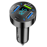Charge all your devices on-the-go with the Q3 Four Port Car Charger! This compact and efficient charger has four ports, allowing you to charge multiple devices at once. Say goodbye to low battery warnings and hello to convenience and efficiency. Don't leave home without it!