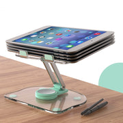 Elevate your tablet experience with the T10 Desktop Tablet Folding Stand. This sturdy stand securely holds your tablet, allowing you to effortlessly view and use your device at the perfect angle. Perfect for both work and play, the T10 offers convenience and comfort in one compact design.