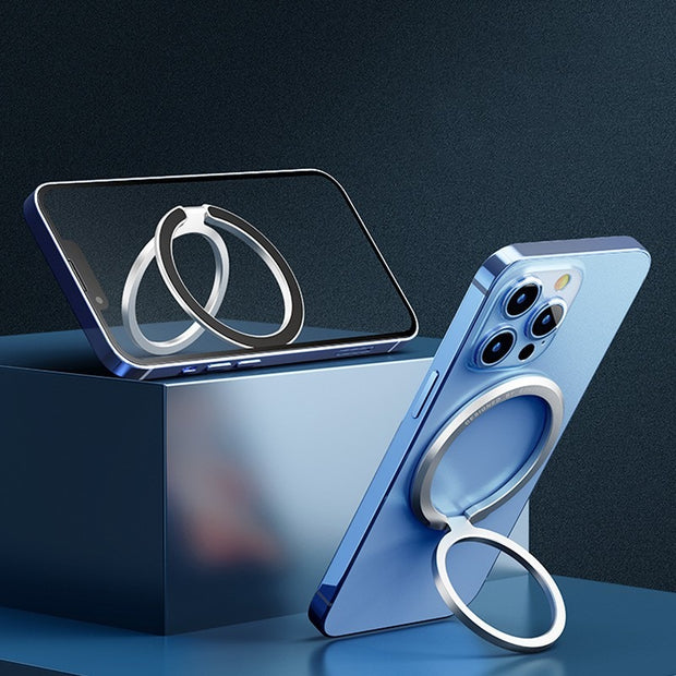 Get a grip on your phone with the T9 Mobile Phone Magnetic Ring Holder! These 2pcs holders provide a secure grip for your device while adding a touch of style. With its magnetic design, you can easily attach your phone to any magnetic surface, making it perfect for hands-free use in the car or at home. A must-have accessory for any phone user!