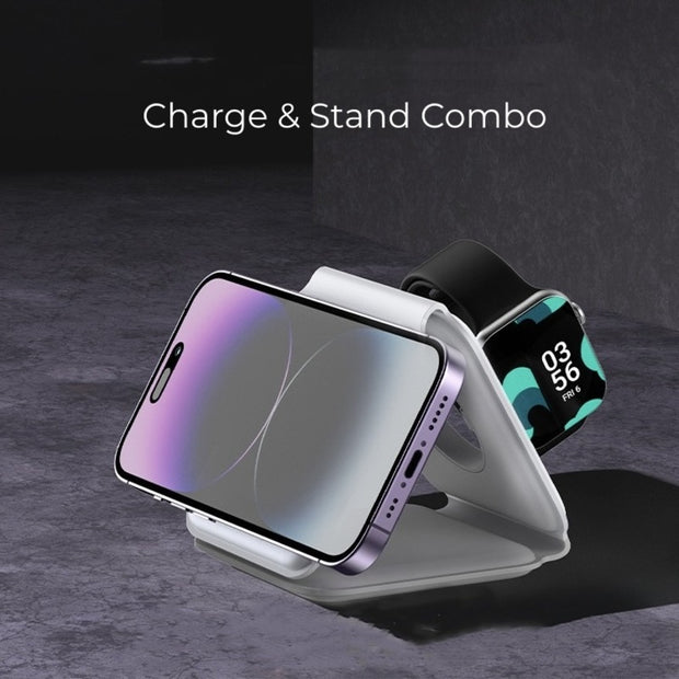 Experience the ultimate convenience and speed with the V3 Magsafe Wireless Fast Charger! Say goodbye to tangled cords and slow charging times. Simply place your device on the magnetic pad and enjoy lightning-fast wireless charging. Stay fully charged and on the go with V3.