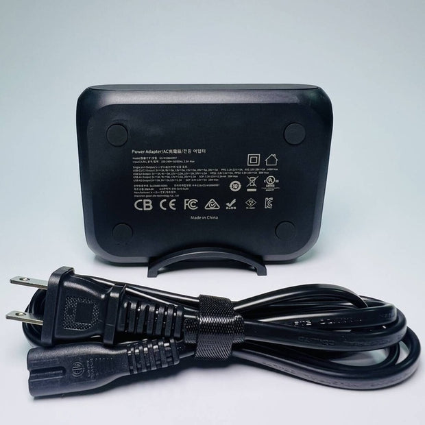 This VINOP PD188W 3C+2A GaN Fast Charger is fully certified with CE, UL, KC, SAA, PSE, ensuring safe usage, and is compatible with super-fast charging for all laptops, smartphones, tablets, smartwatches, and other devices. Enjoy free shipping on your order!