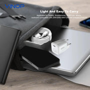 Unlock the full potential of your devices with VINOP PD30W USB-C GaN Mini Fast Charger! This compact and powerful charger is compatible with both EU and US plugs, making it the perfect travel companion. Charge your devices up to 2.5X faster with GaN technology. No more waiting, start charging now!