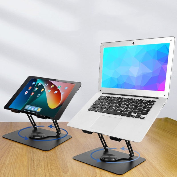 Elevate your work experience with the X6 Notebook Folding Stand. Perfect for on-the-go productivity, this stand provides a stable and adjustable platform for your laptop. Say goodbye to uncomfortable typing positions and hello to a more efficient and ergonomic work setup. Take your productivity to the next level with the X6 Notebook Folding Stand!