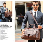 Elevate your business style with the sleek and timeless XB06 Retro Business Bag! Made with high-quality materials, this bag exudes elegance while maintaining practicality. Carry your essentials in style and make a lasting impression with this must-have accessory. Upgrade your professional game now!