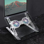 Keep your laptop cool and comfortable with the XC04 Notebook Cooler Folding Stand. This innovative stand not only provides improved air circulation for your laptop, but it also folds for easy storage and transportation. Say goodbye to overheating and hello to convenience and portability with the XC04 Notebook Cooler Folding Stand.